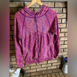 ‎Pink and purple active jacket